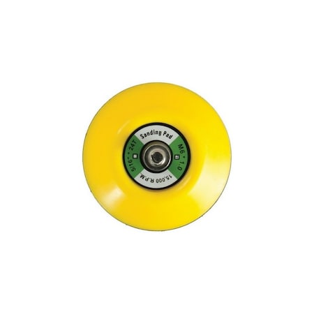 A E S Industries Sanding Pad with Hook and Loop Face - 3in w/6mm thread SP-10M